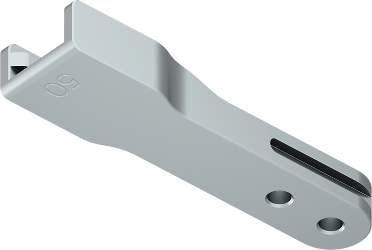 RG6 fingertip extension 50 mm | Under Collaborative Robot Accessories