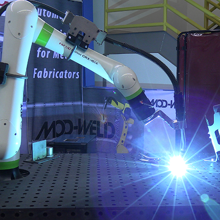 Mod-Weld cobot in action