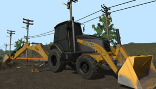 Backhoe Simulator Heavy Equipment Simulators