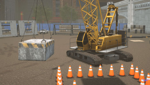 Crawler Crane Simulator Heavy Equipment Simulators