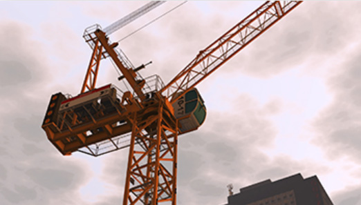 Luffing Tower Crane Simulator Heavy Equipment Simulators