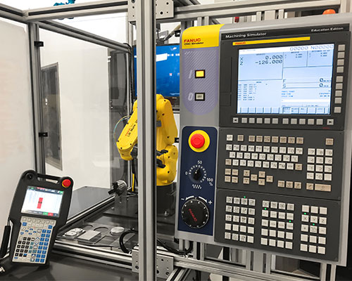 iRVision training for error-proofing and guidance Mill and Lathe in one compact cell