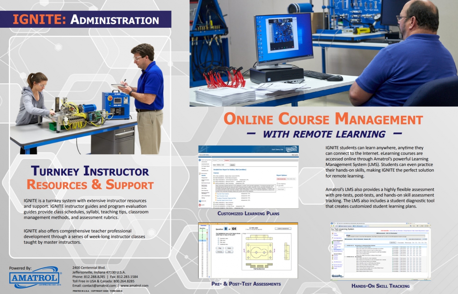 Ignite: Turnkey Solution  Online Course Management with Remote Learing