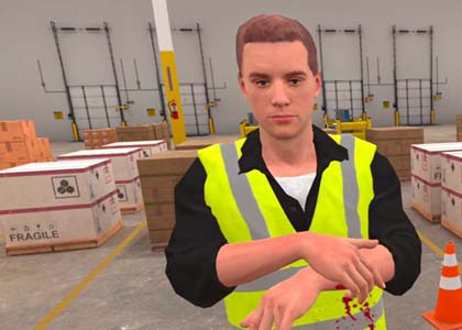 Hard Hat VR Bloodborne Pathogens BloodBorn Pathogens VR Safety Training