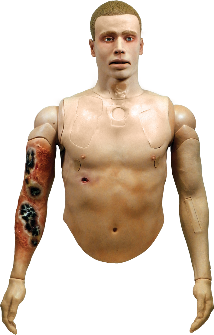 TacMed CRU-R: High-Fidelity Trauma Trainer and Simulator TacMed Clinical Response Upper Resuscitate (CRU-R)