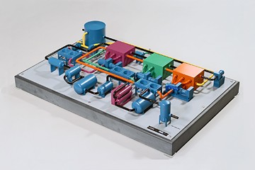 DAC 295-901 | Left Side Oil Production Training Aid