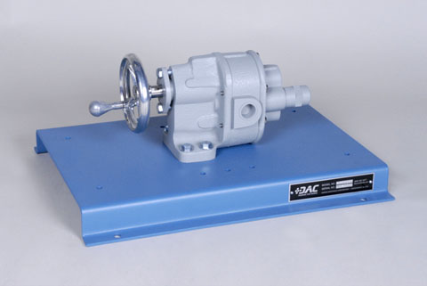 External Gear Pump Dissectible | Side Hands-On Industrial Pump Skills Trainer