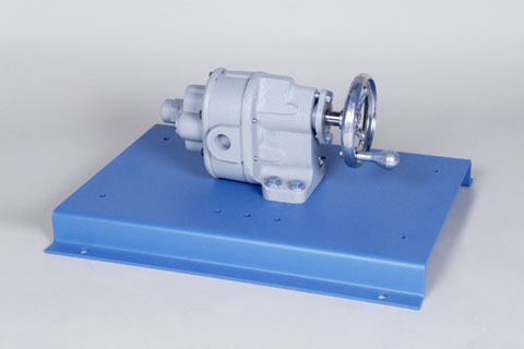 External Gear Pump Dissectible | Side Industrial Pump Skills Training Aids