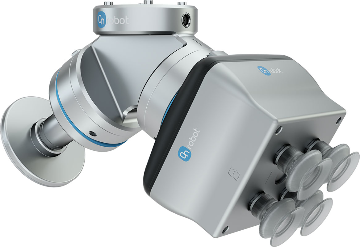 OnRobot Dual Quick Changer with SP5 and VGC10 Collaborative Robot End of Arm Tooling