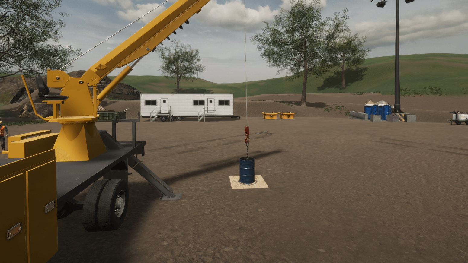 CM Labs Construction Equipment Simulators Construction Equipment Training Simulator