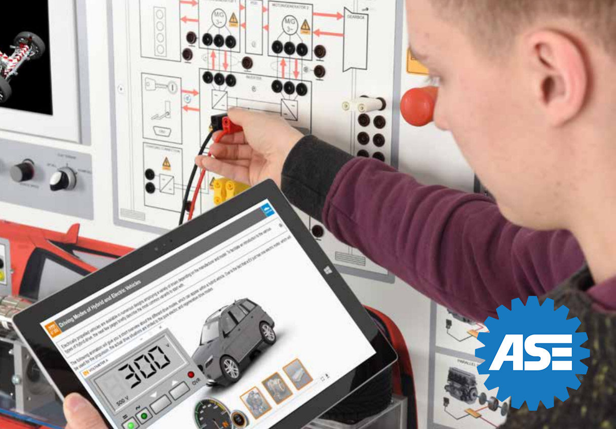 Light Duty Hybrid/Electric Vehicle Lucas-Nuelle HEV/EV Automotive Trainer