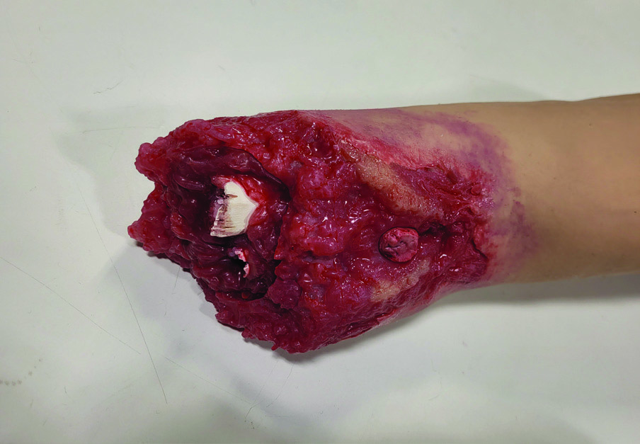 Various Arm Configurations Modular Medical Training Simulator from TacMed