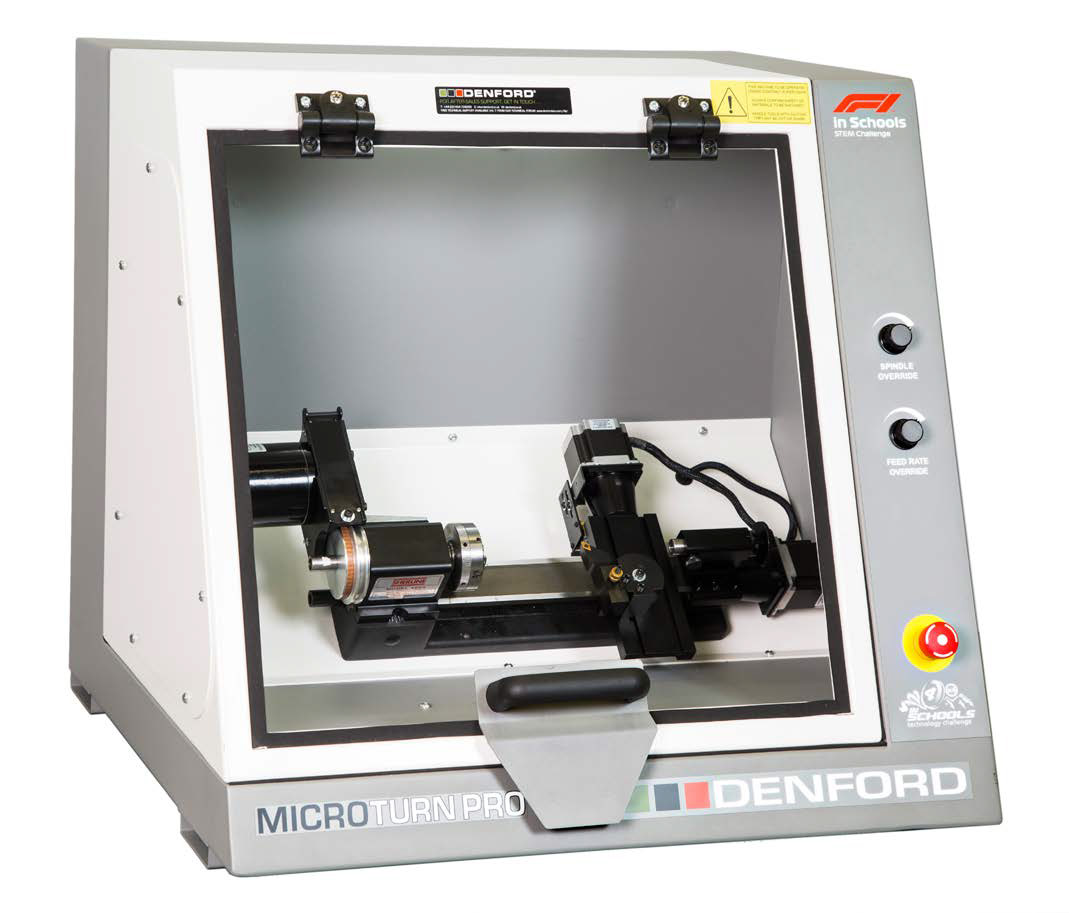 Educational CNC Lathe for Classroom Training Denford Microturn Pro