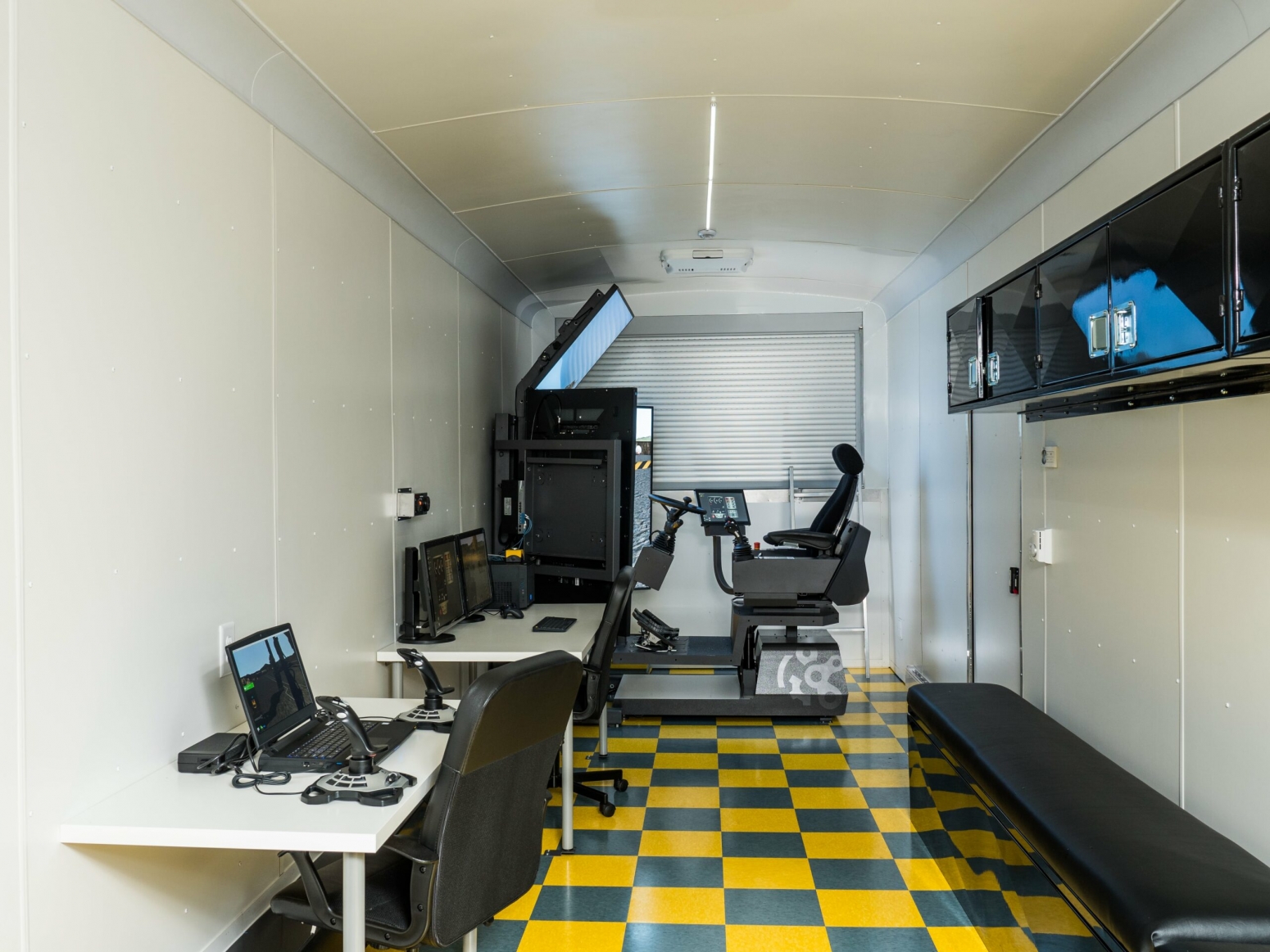 Mobile Training Center Interior Mobile Training Solutions from CM Labs