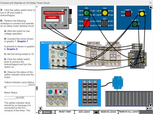 Virtual Trainer Courseware – Electrical Motor Control | N17401 Online Virtual Training