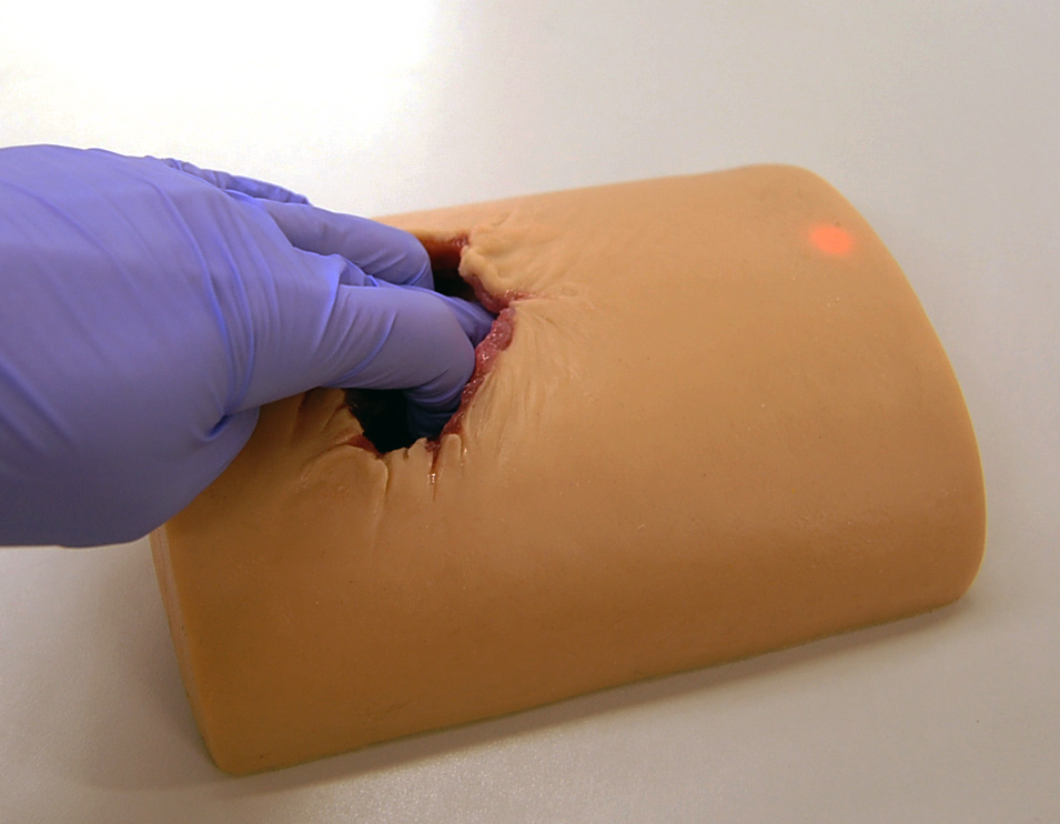 Packable Wound Trainer (PWT) Action EMT Training Simulators