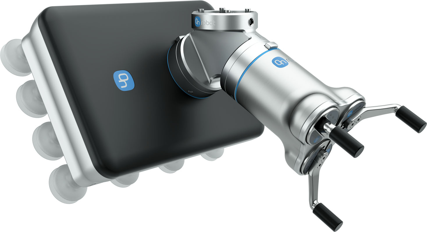 OnRobot Dual Quick Changer with VGP20 and 3FG15 Dual gripping from OnRobot