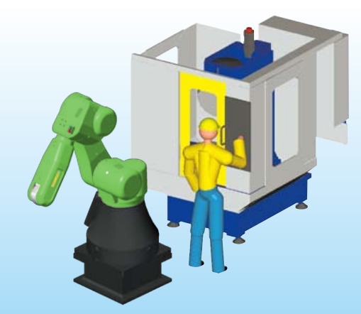 Loading/Unloading Machine Tools Collaborative Robots