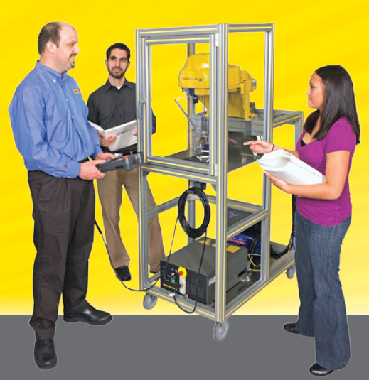 Rototic Automation Training Program Certified Education Robot Training M-1iA Cart