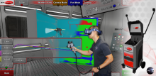 New Upgrade to Virtual Reality Paint Training Tool