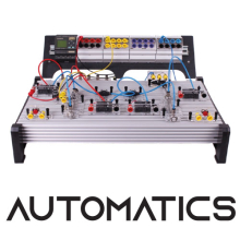Automatics Pneumatics and Automation Training System Matrix TSL Automatics pneumatic training system with modular components and tubing