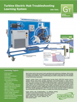 Amatrol Turbine Electric Hub Troubleshooting 950-TEH1