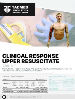 CRU-R Resuscitate (CRU-R) TacMed Whole Body Patient Simulators