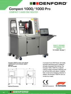 Denford Compact 1000/1000 Pro Brochure