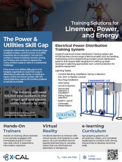 Linemen, Power, and Energy Skills Trainers Linemen, Power, and Energy Skills Trainers