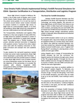 Simlog Forklift Success Story